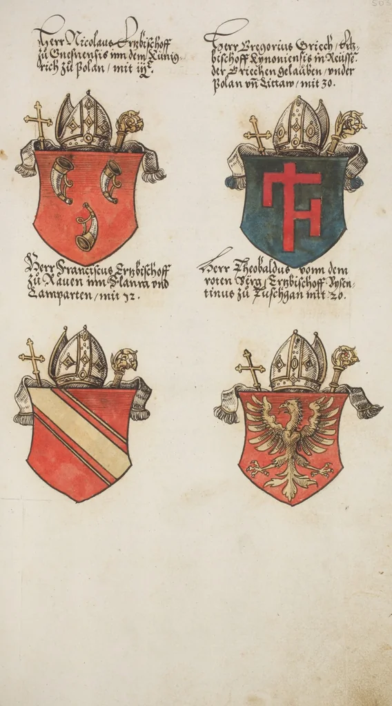 An illustration from Silbereisen: Chronicon Helvetiae, Part I, 1576, leaf 507