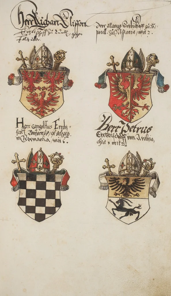 An illustration from Silbereisen: Chronicon Helvetiae, Part I, 1576, leaf 511