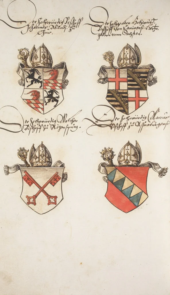 An illustration from Silbereisen: Chronicon Helvetiae, Part I, 1576, leaf 516