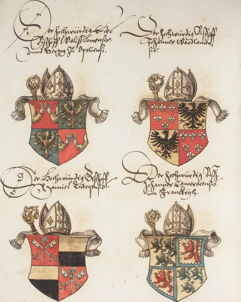 An illustration from Silbereisen: Chronicon Helvetiae, Part I, 1576, leaf 518