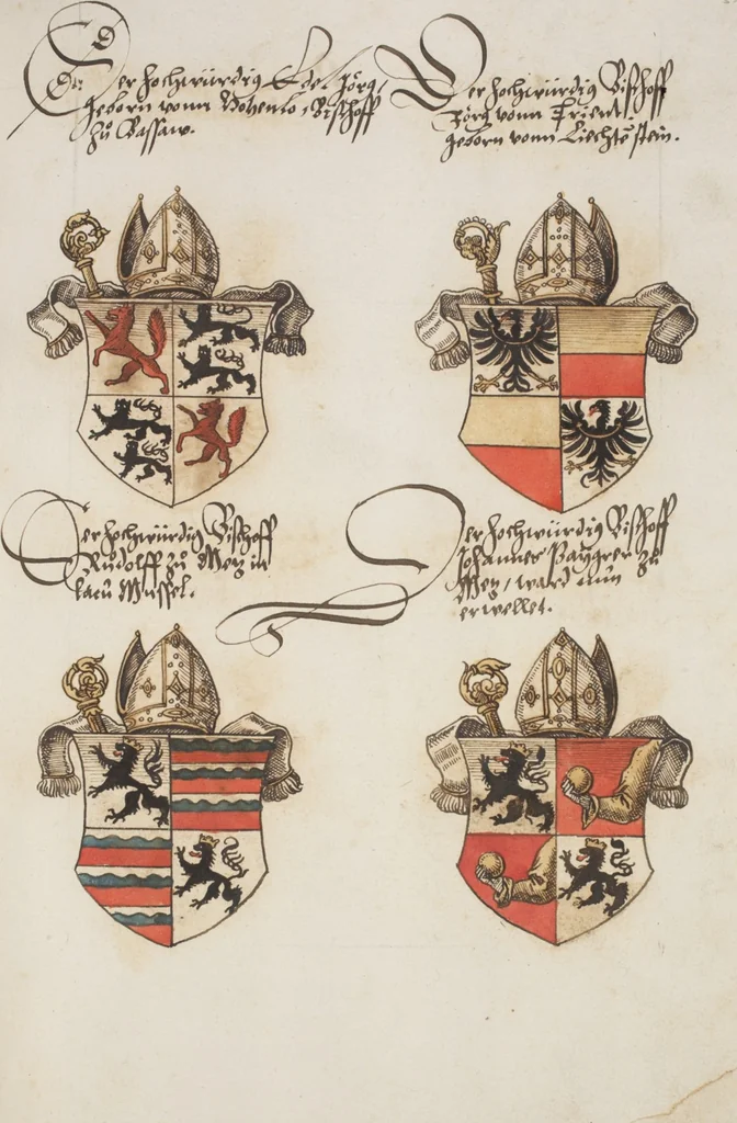 An illustration from Silbereisen: Chronicon Helvetiae, Part I, 1576, leaf 519