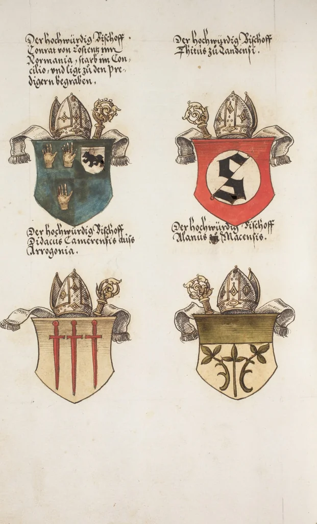 An illustration from Silbereisen: Chronicon Helvetiae, Part I, 1576, leaf 524
