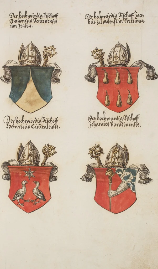 An illustration from Silbereisen: Chronicon Helvetiae, Part I, 1576, leaf 525