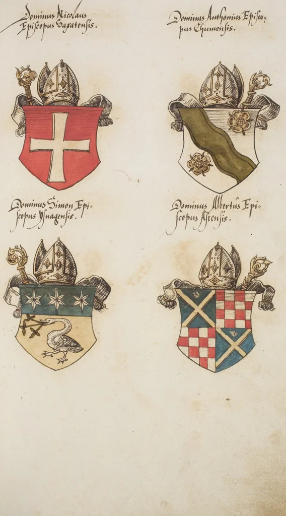 An illustration from Silbereisen: Chronicon Helvetiae, Part I, 1576, leaf 527