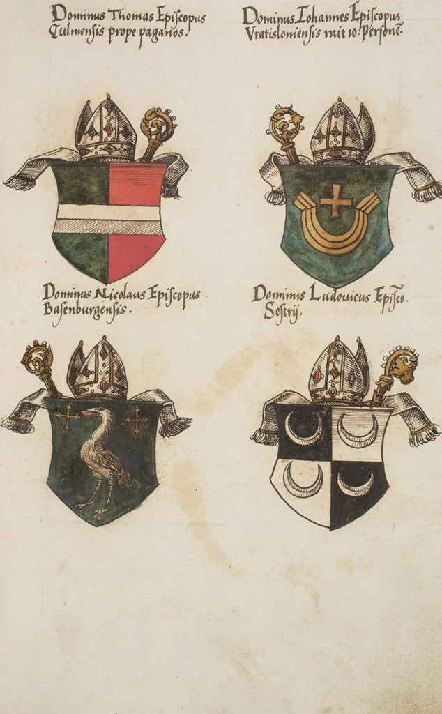 An illustration from Silbereisen: Chronicon Helvetiae, Part I, 1576, leaf 535