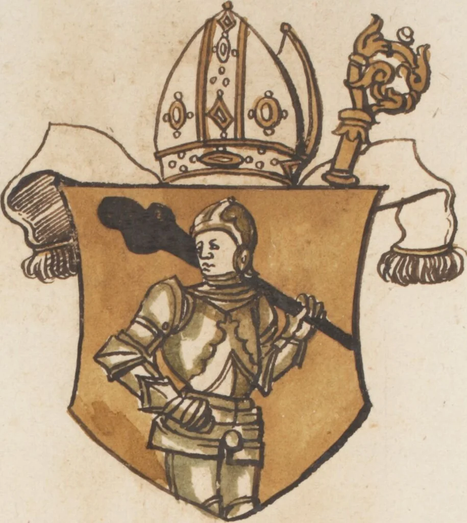 An illustration from Silbereisen: Chronicon Helvetiae, Part I, 1576, leaf 538