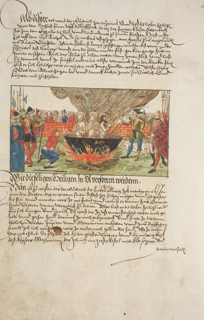 An illustration from Silbereisen: Chronicon Helvetiae, Part I, 1576, leaf 54