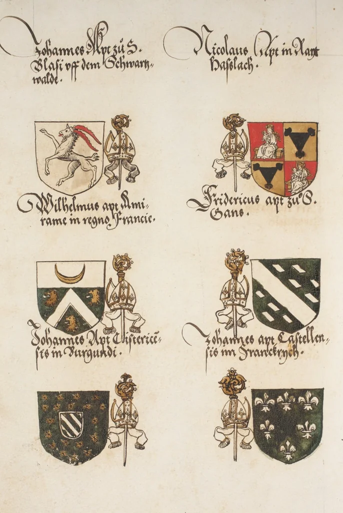 An illustration from Silbereisen: Chronicon Helvetiae, Part I, 1576, leaf 542