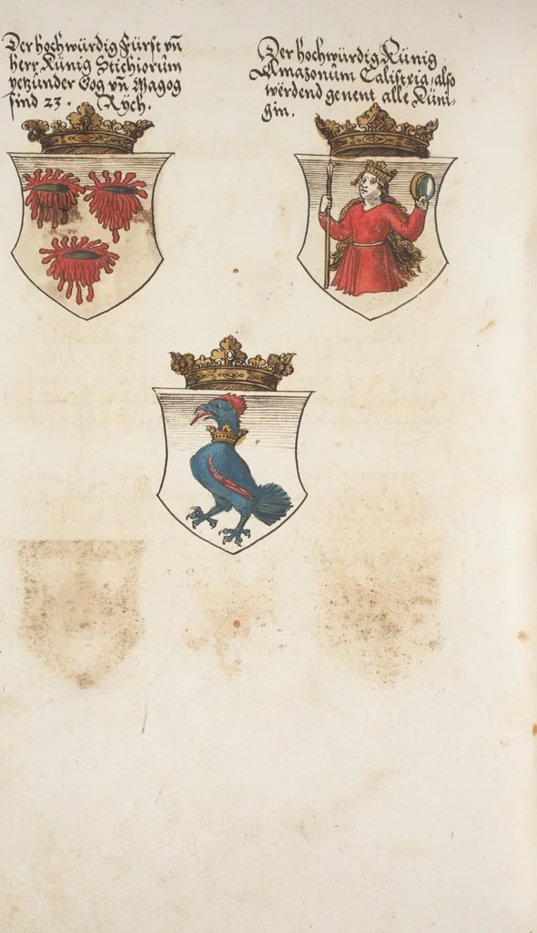 An illustration from Silbereisen: Chronicon Helvetiae, Part I, 1576, leaf 550