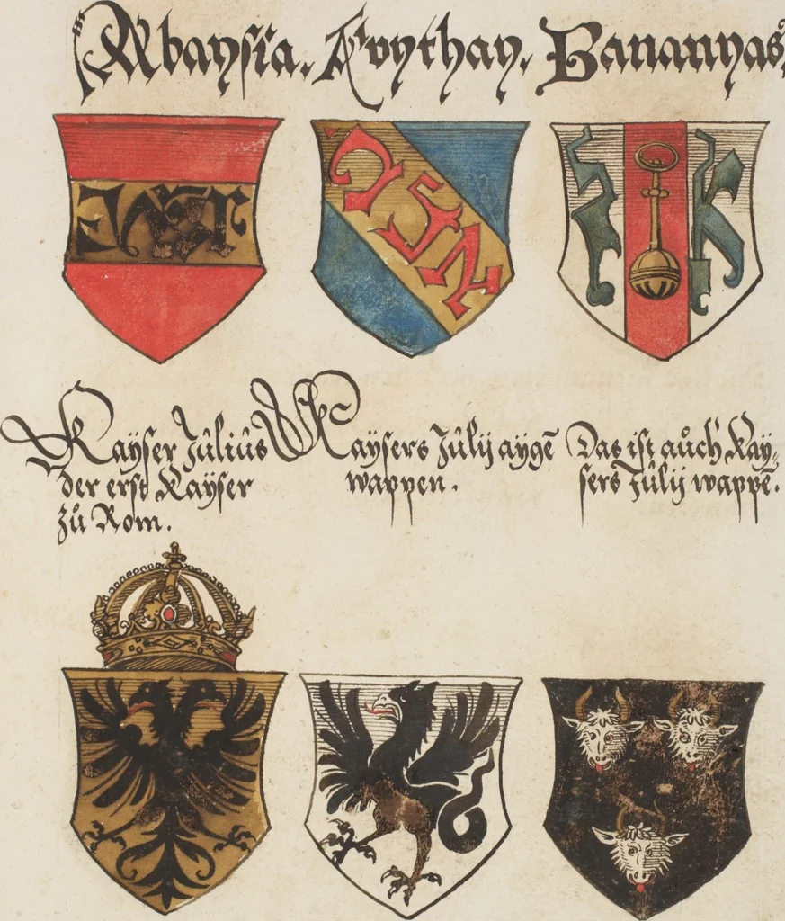 An illustration from Silbereisen: Chronicon Helvetiae, Part I, 1576, leaf 551