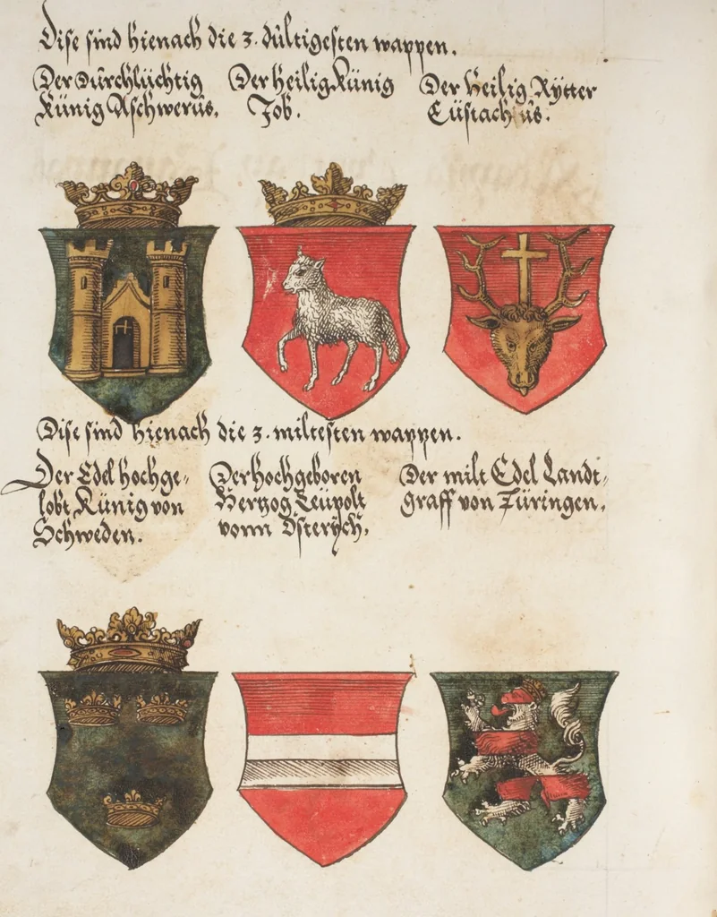 An illustration from Silbereisen: Chronicon Helvetiae, Part I, 1576, leaf 552