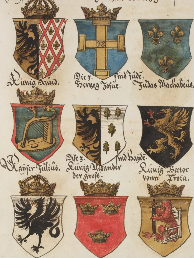 An illustration from Silbereisen: Chronicon Helvetiae, Part I, 1576, leaf 553