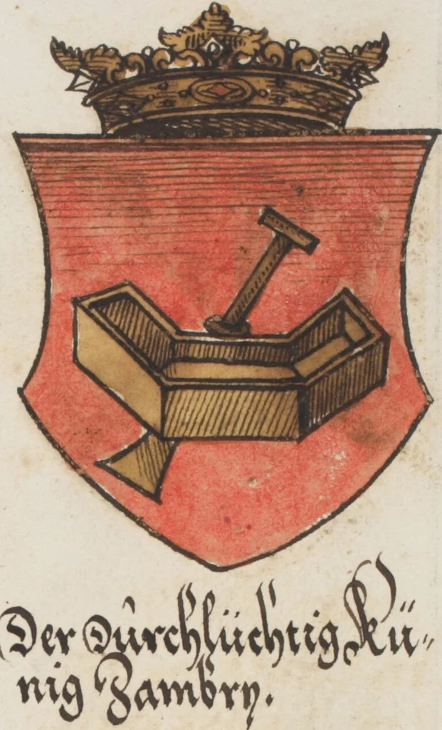 An illustration from Silbereisen: Chronicon Helvetiae, Part I, 1576, leaf 567