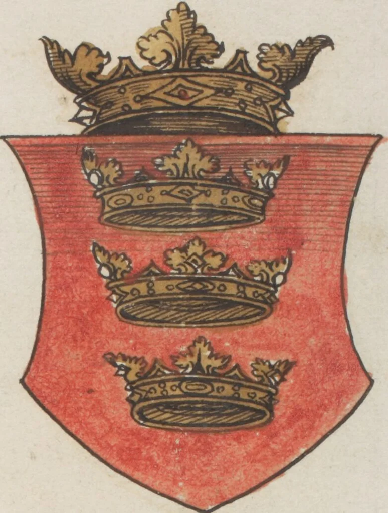 An illustration from Silbereisen: Chronicon Helvetiae, Part I, 1576, leaf 575