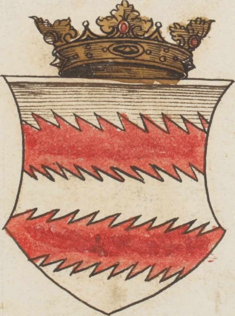 An illustration from Silbereisen: Chronicon Helvetiae, Part I, 1576, leaf 575