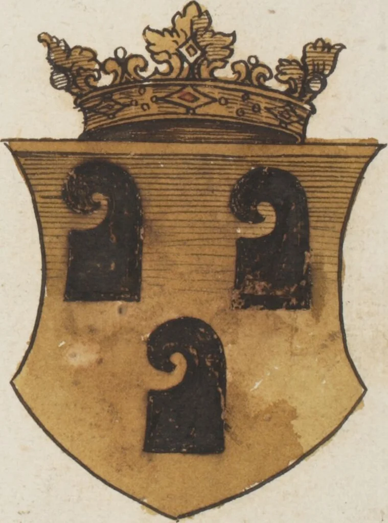 An illustration from Silbereisen: Chronicon Helvetiae, Part I, 1576, leaf 575