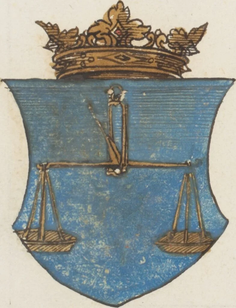 An illustration from Silbereisen: Chronicon Helvetiae, Part I, 1576, leaf 579