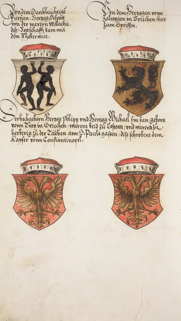 An illustration from Silbereisen: Chronicon Helvetiae, Part I, 1576, leaf 588