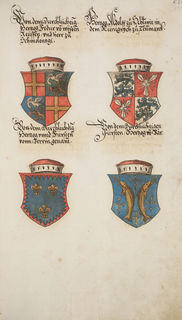 An illustration from Silbereisen: Chronicon Helvetiae, Part I, 1576, leaf 599