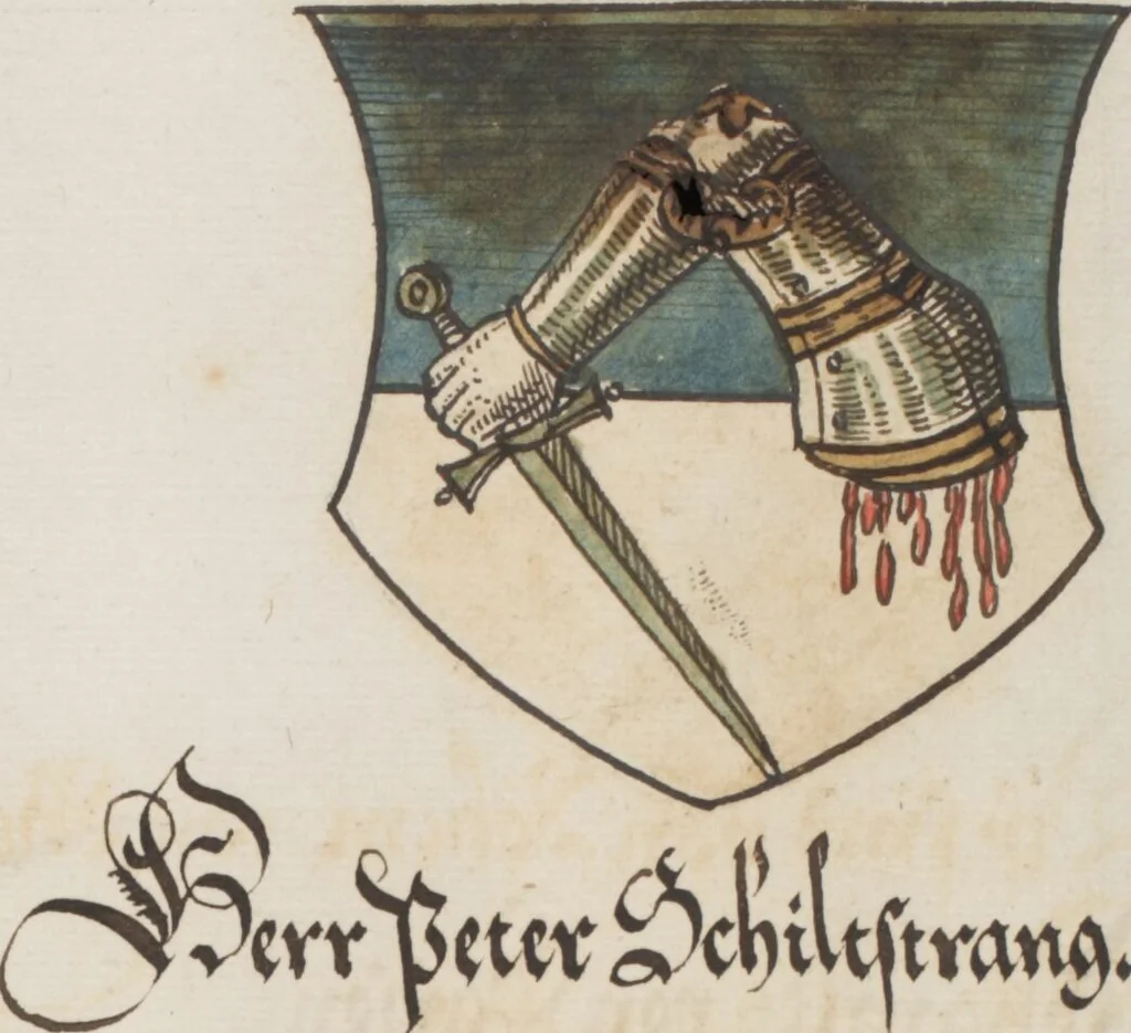 An illustration from Silbereisen: Chronicon Helvetiae, Part I, 1576, leaf 607