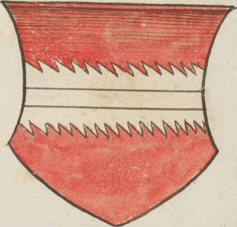 An illustration from Silbereisen: Chronicon Helvetiae, Part I, 1576, leaf 607