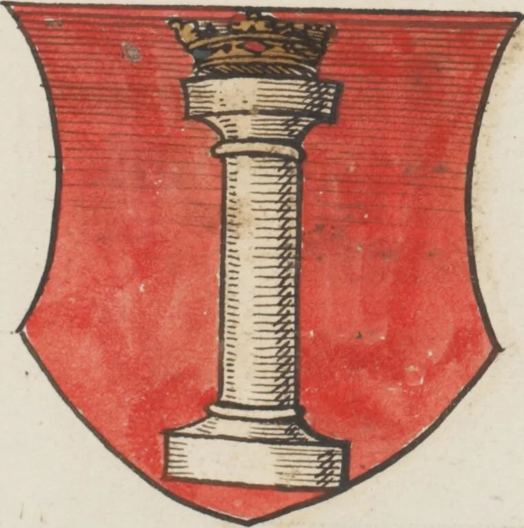 An illustration from Silbereisen: Chronicon Helvetiae, Part I, 1576, leaf 613
