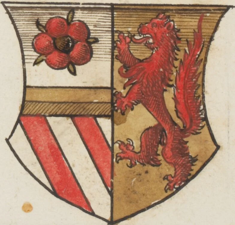 An illustration from Silbereisen: Chronicon Helvetiae, Part I, 1576, leaf 613