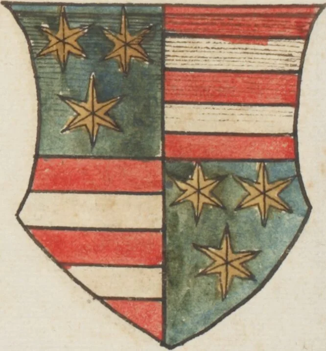 An illustration from Silbereisen: Chronicon Helvetiae, Part I, 1576, leaf 619
