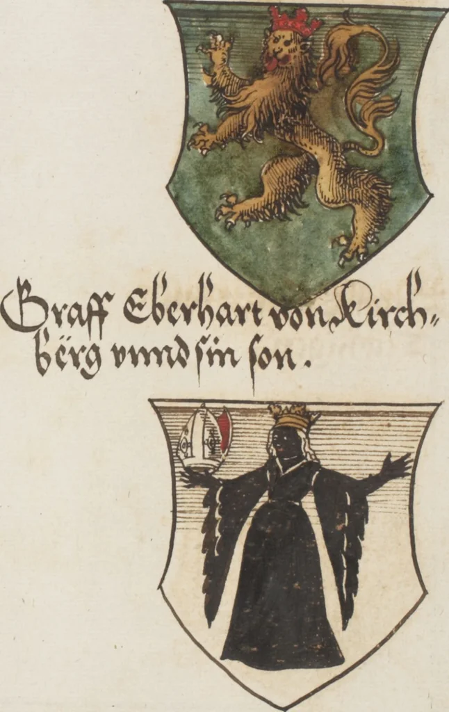 An illustration from Silbereisen: Chronicon Helvetiae, Part I, 1576, leaf 621