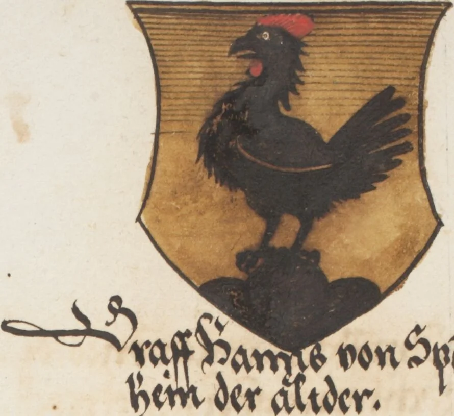 An illustration from Silbereisen: Chronicon Helvetiae, Part I, 1576, leaf 622