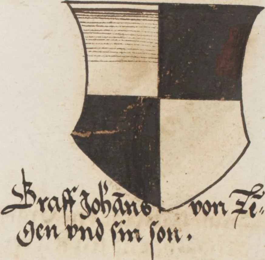 An illustration from Silbereisen: Chronicon Helvetiae, Part I, 1576, leaf 623
