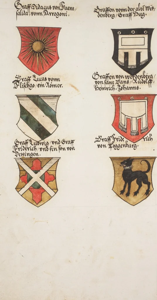 An illustration from Silbereisen: Chronicon Helvetiae, Part I, 1576, leaf 624