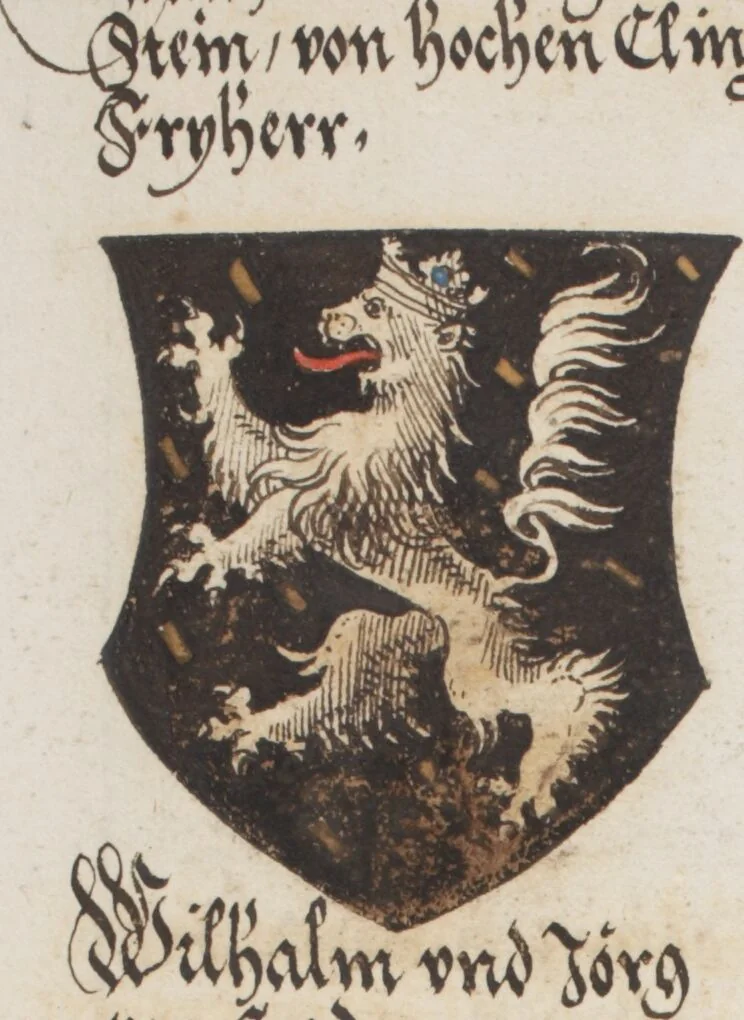 An illustration from Silbereisen: Chronicon Helvetiae, Part I, 1576, leaf 637