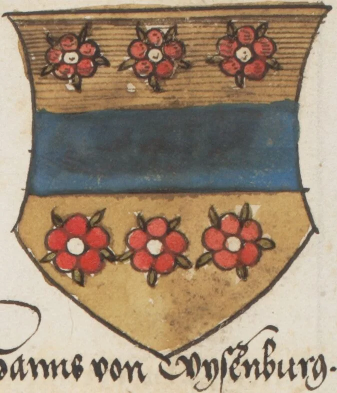 An illustration from Silbereisen: Chronicon Helvetiae, Part I, 1576, leaf 637