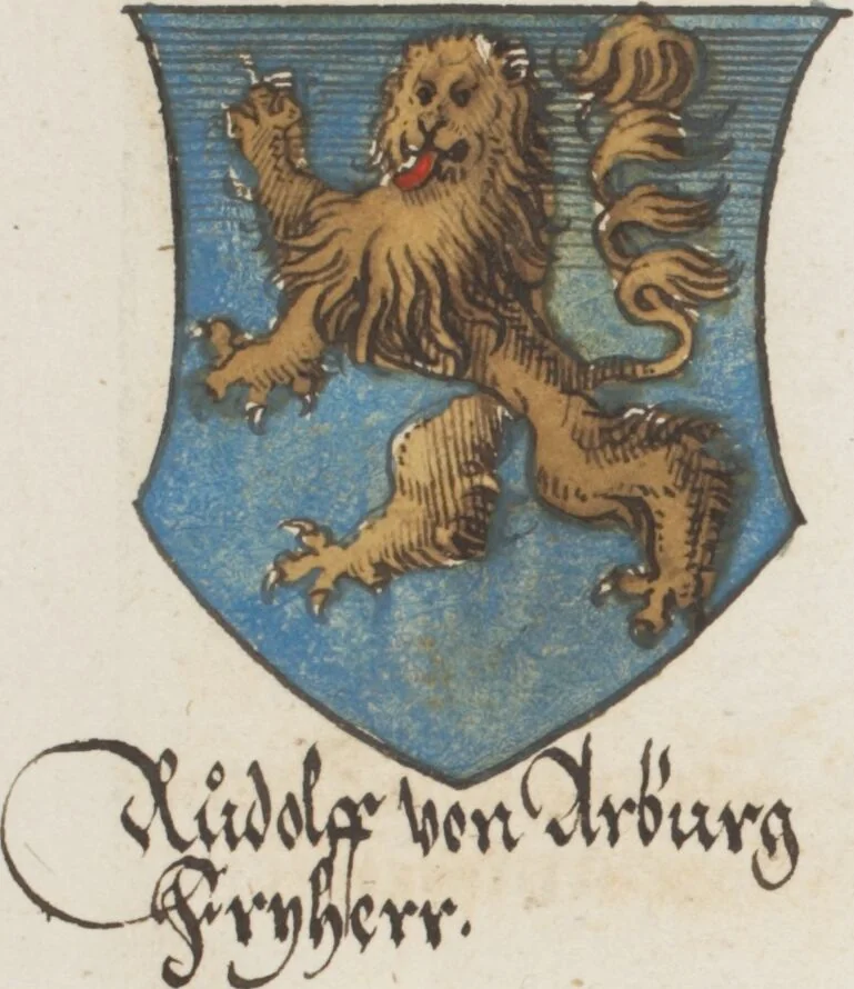 An illustration from Silbereisen: Chronicon Helvetiae, Part I, 1576, leaf 637