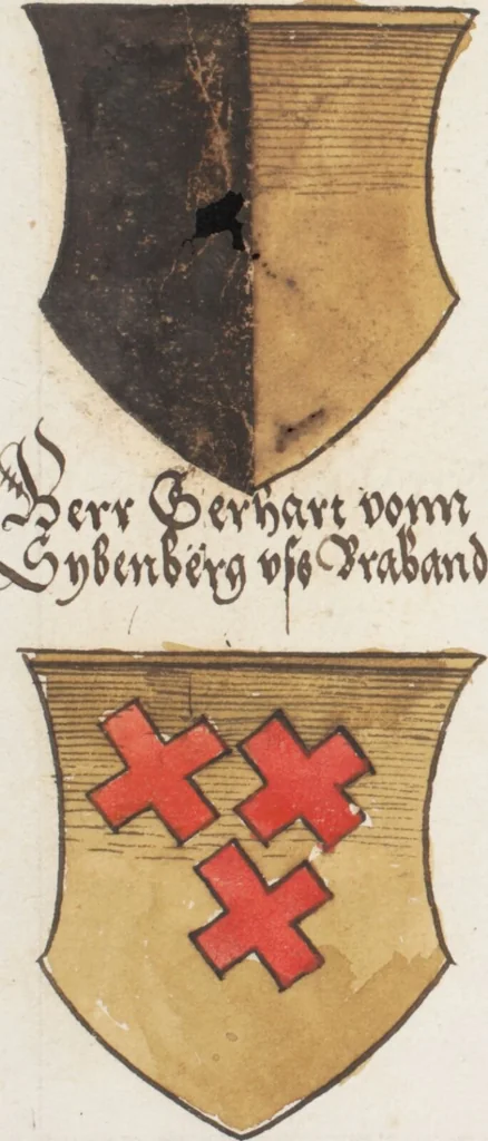 An illustration from Silbereisen: Chronicon Helvetiae, Part I, 1576, leaf 642