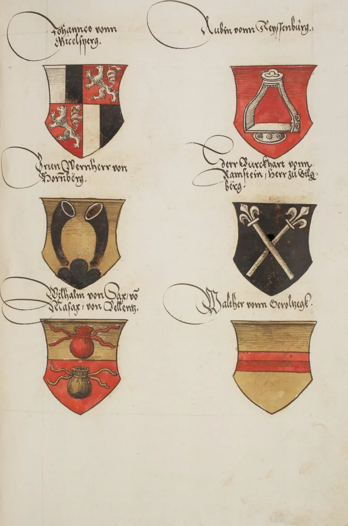 An illustration from Silbereisen: Chronicon Helvetiae, Part I, 1576, leaf 643
