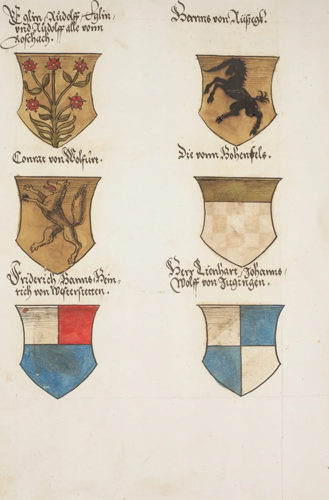 An illustration from Silbereisen: Chronicon Helvetiae, Part I, 1576, leaf 650