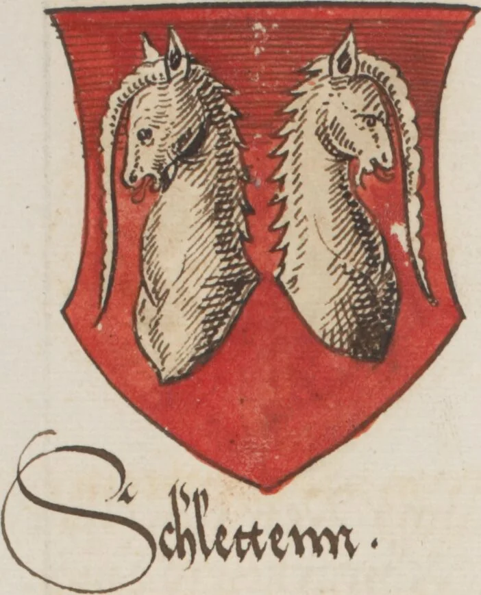 An illustration from Silbereisen: Chronicon Helvetiae, Part I, 1576, leaf 655