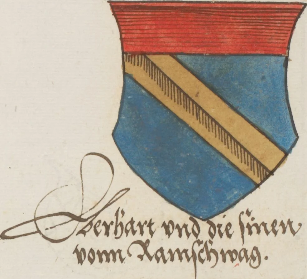 An illustration from Silbereisen: Chronicon Helvetiae, Part I, 1576, leaf 655
