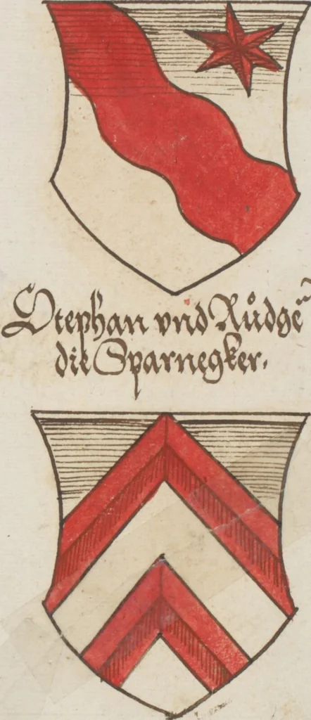An illustration from Silbereisen: Chronicon Helvetiae, Part I, 1576, leaf 657