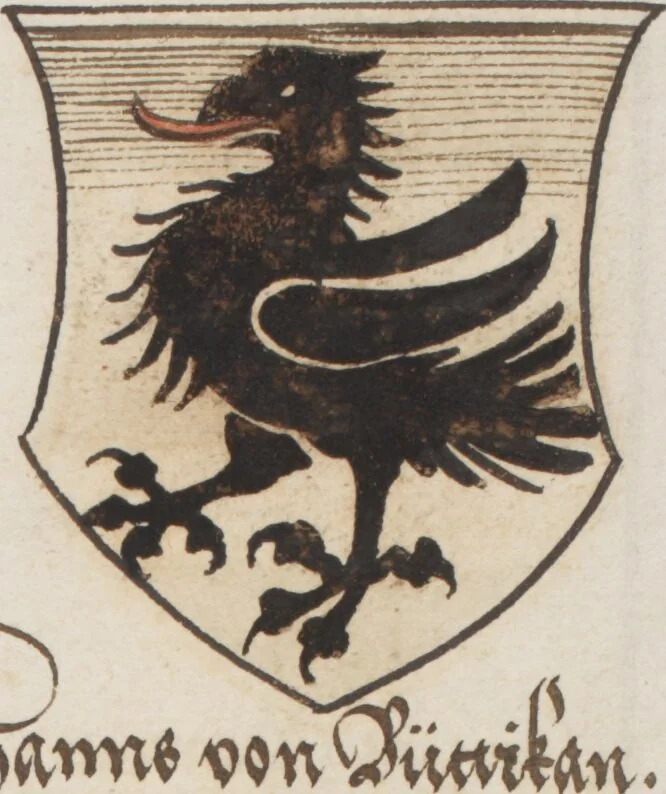 An illustration from Silbereisen: Chronicon Helvetiae, Part I, 1576, leaf 661