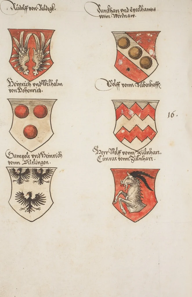 An illustration from Silbereisen: Chronicon Helvetiae, Part I, 1576, leaf 664