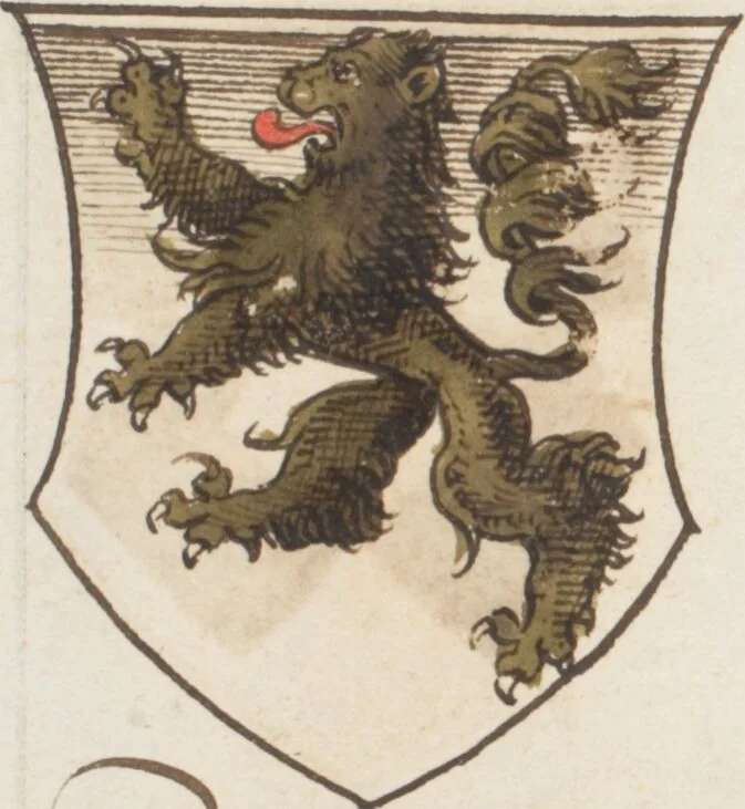 An illustration from Silbereisen: Chronicon Helvetiae, Part I, 1576, leaf 666