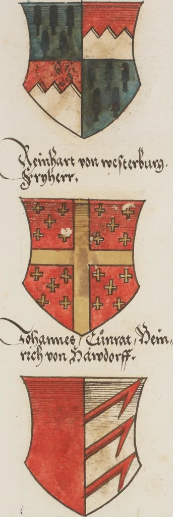 An illustration from Silbereisen: Chronicon Helvetiae, Part I, 1576, leaf 669