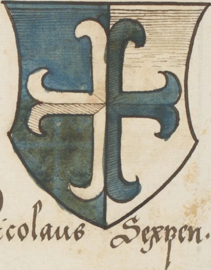 An illustration from Silbereisen: Chronicon Helvetiae, Part I, 1576, leaf 679