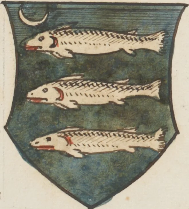 An illustration from Silbereisen: Chronicon Helvetiae, Part I, 1576, leaf 679