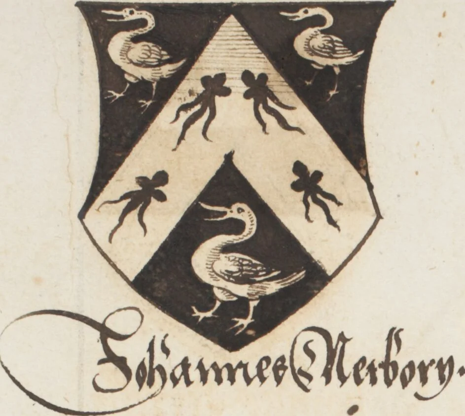 An illustration from Silbereisen: Chronicon Helvetiae, Part I, 1576, leaf 680