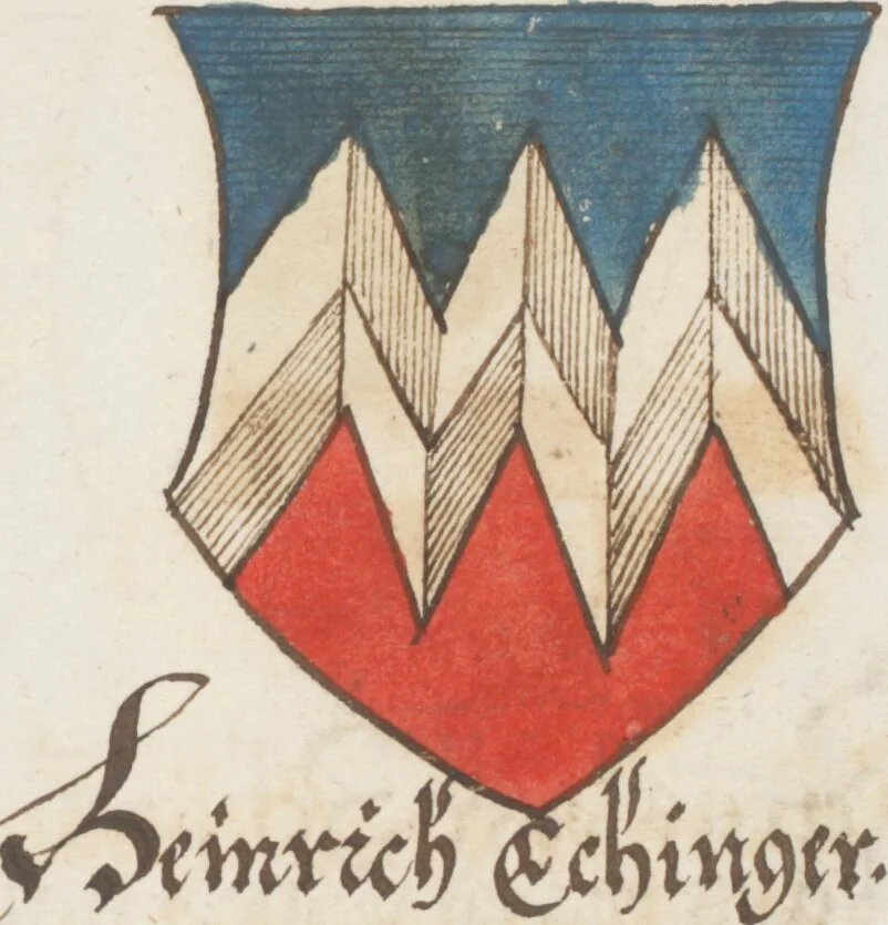 An illustration from Silbereisen: Chronicon Helvetiae, Part I, 1576, leaf 682