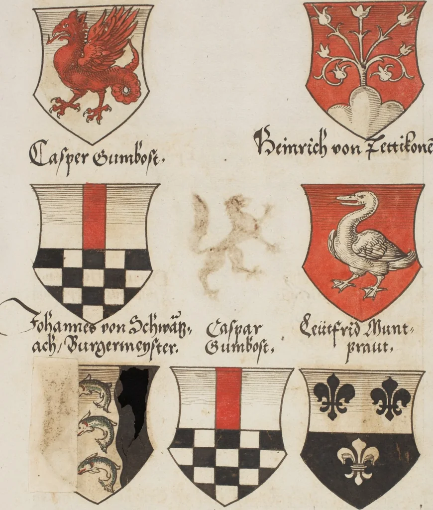 An illustration from Silbereisen: Chronicon Helvetiae, Part I, 1576, leaf 683
